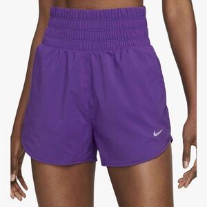 EUC Nike Women's Dri-FIT Ultra High-Waisted Brief-Lined Shorts in Purple